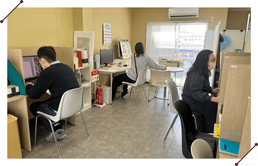 パソコンを使ったおしごと